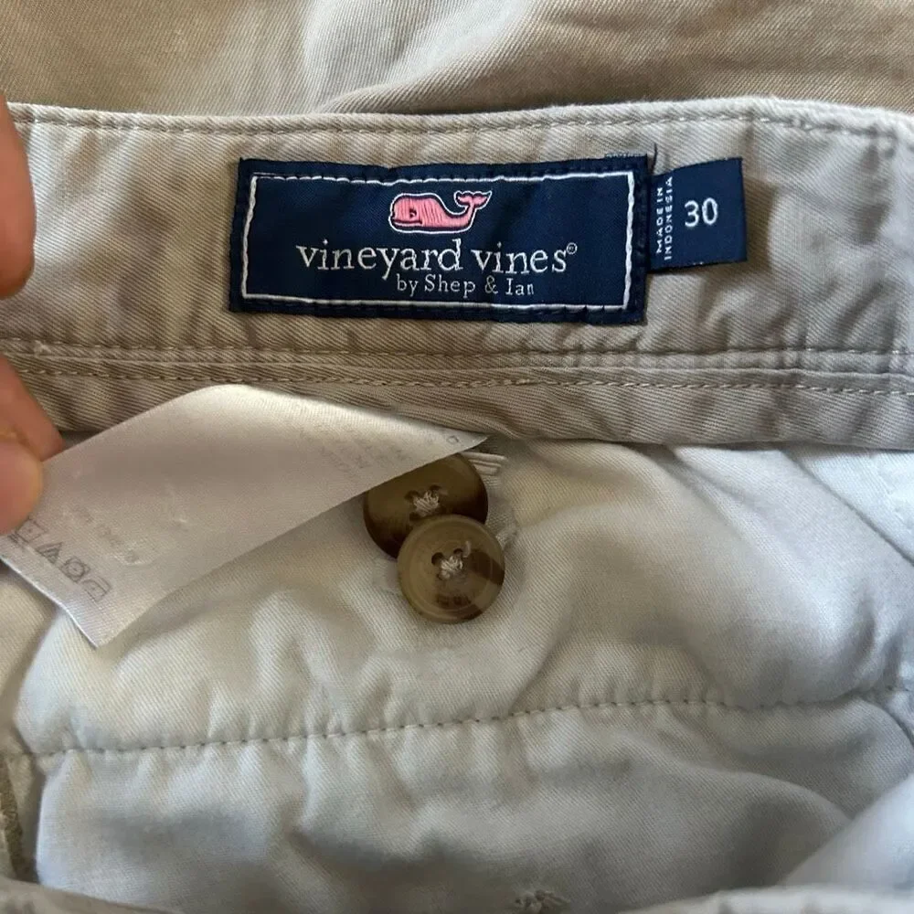 Vineyard Vines Khaki Chino Shorts Men’s Size 30 Classic Fit